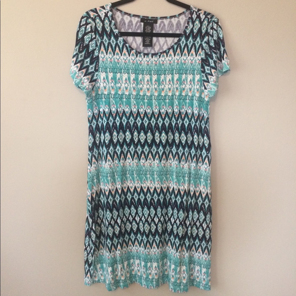 3/$15 ☀️ U-Knit Short Sleeve Swing Dress Cover-Up